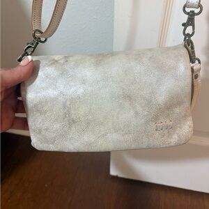 Bed Stu Cream Crossbody Bag